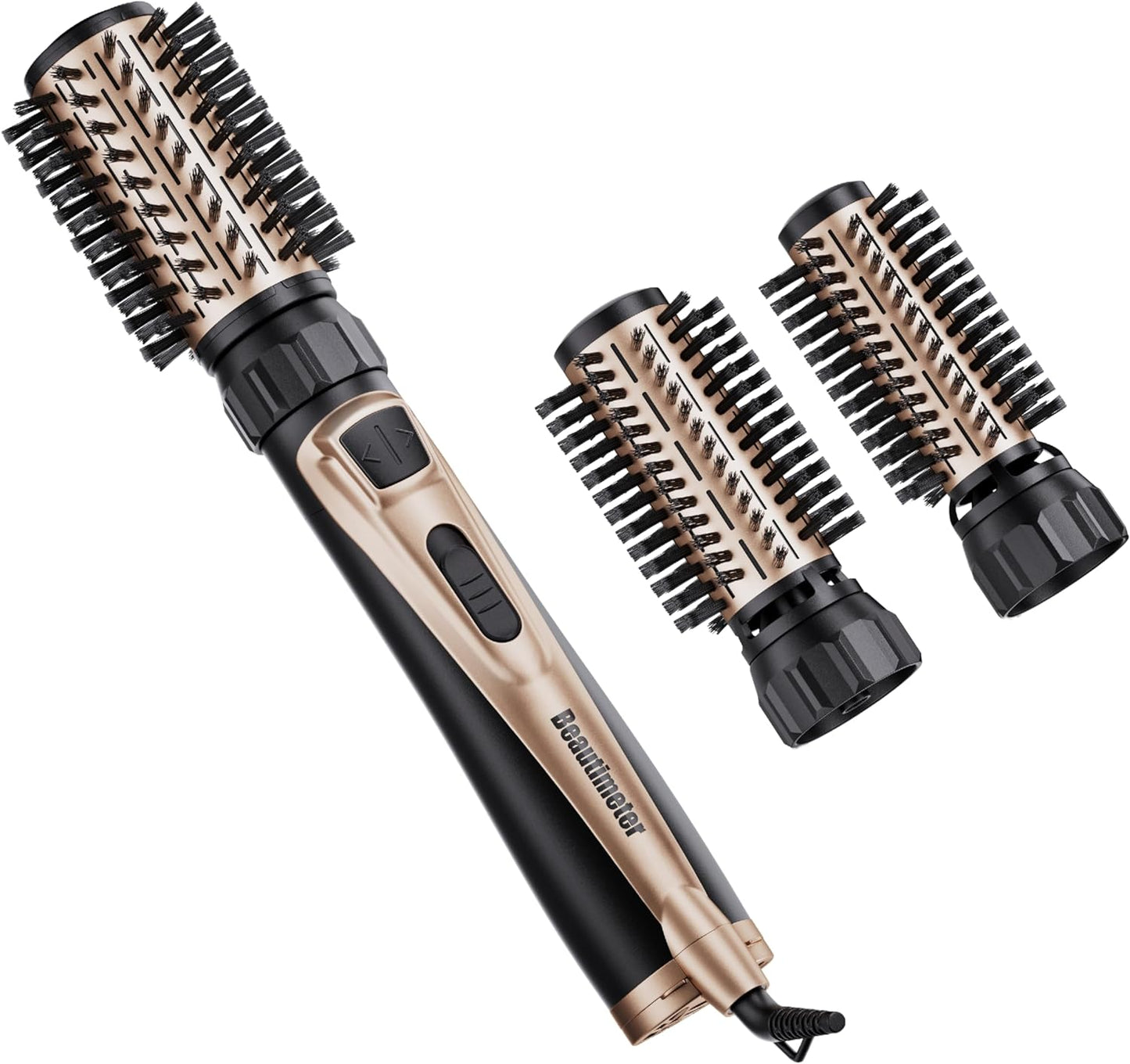 Hair Dryer Brush, Spinning Blow Dryer Brush for Smooth Blowouts, 3-In-1 Rotating Hot Air Brush Styler for Various Hair Styles