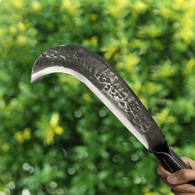 Machete Billhook Sickle Knife for Yard Work Machete for Cutting Trees Machetes Sickle Heavy Duty Machete for Clearing Brush Garden Tools Axeconstruction Blade Outdoor