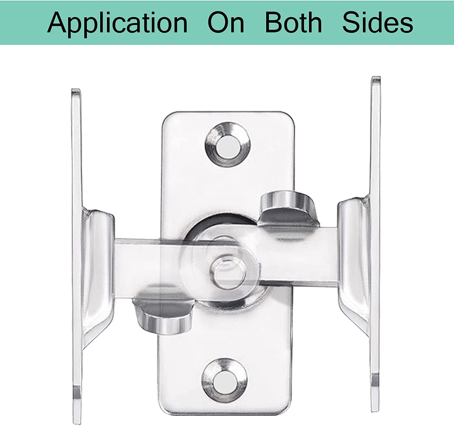 Mini Size 90 Degree Door Latch Sliding Door Lock Screen Door Latch Pocket Door Latch