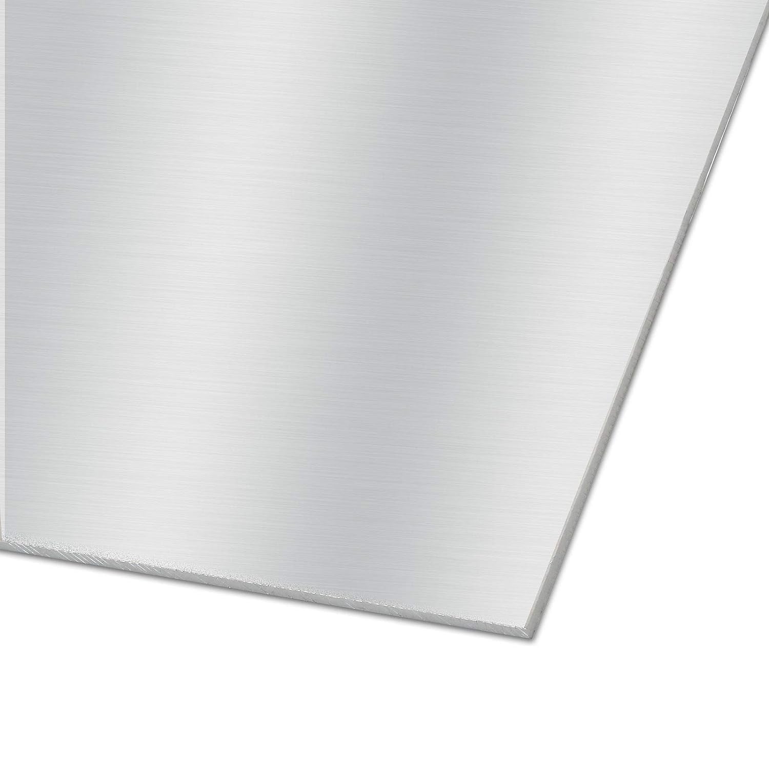 6061 T6 Aluminium Metal Sheet 12 X 12 X 1/8 Inch Thickness Flat Plain Plate Panel Aluminium Metal Sheets Plate Finely Polished and Deburred